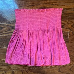 Koch Pink Snakeskin Shorts
